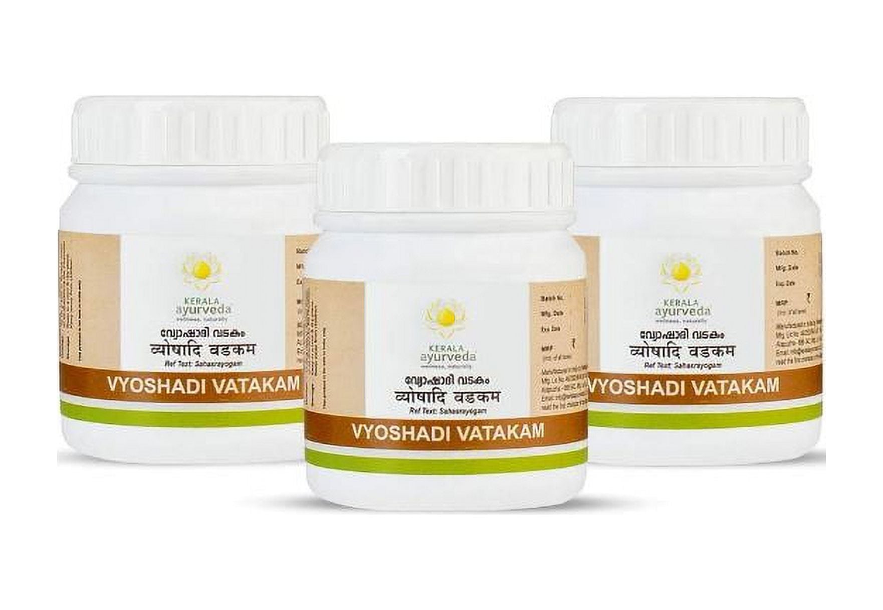 Kerala Ayurveda Vyoshadi Vatakam(50 Gm) -
