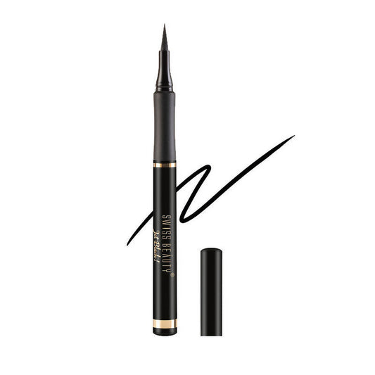 Swiss Beauty Bold Felt Tip Eyeliner - Jet Black