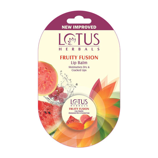 Lotus Herbals LipBalm, Fruity Fusion, 5g