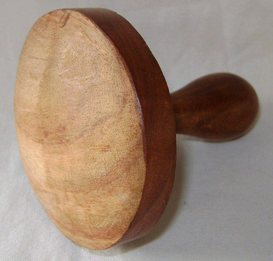 Wooden Potato Masher, Wooden Pav Bhaji Masher, Daily use Bean Masher for Kitchen, Roti Cha