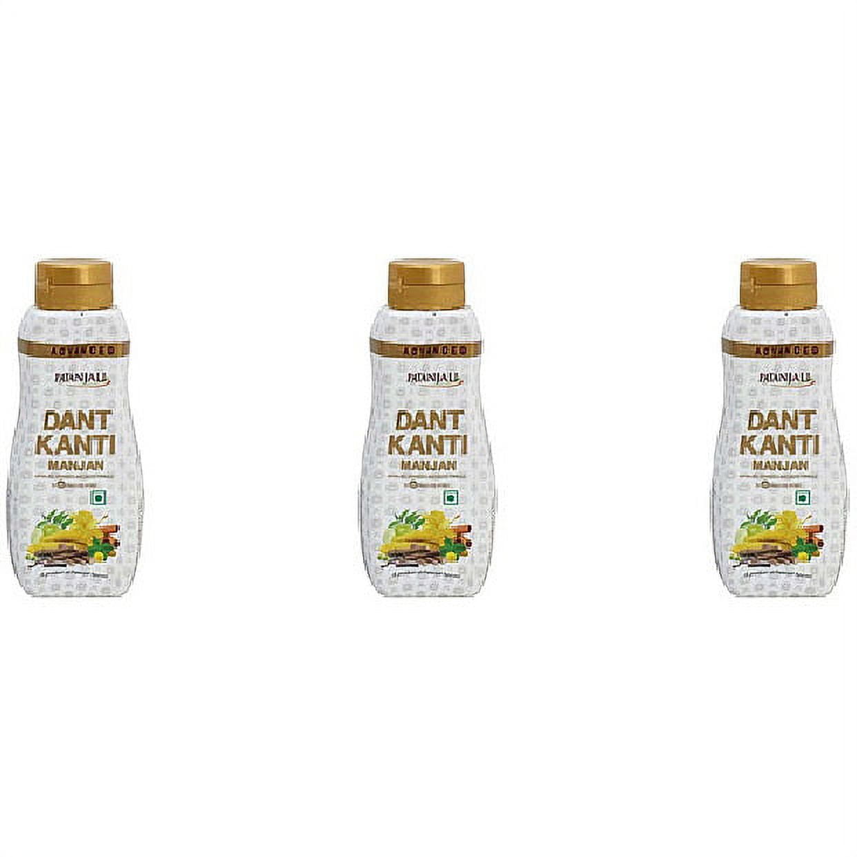Pack Of 3 - Patanjali Dant Kanti Manjan - 100 Gm (3.5 Oz)