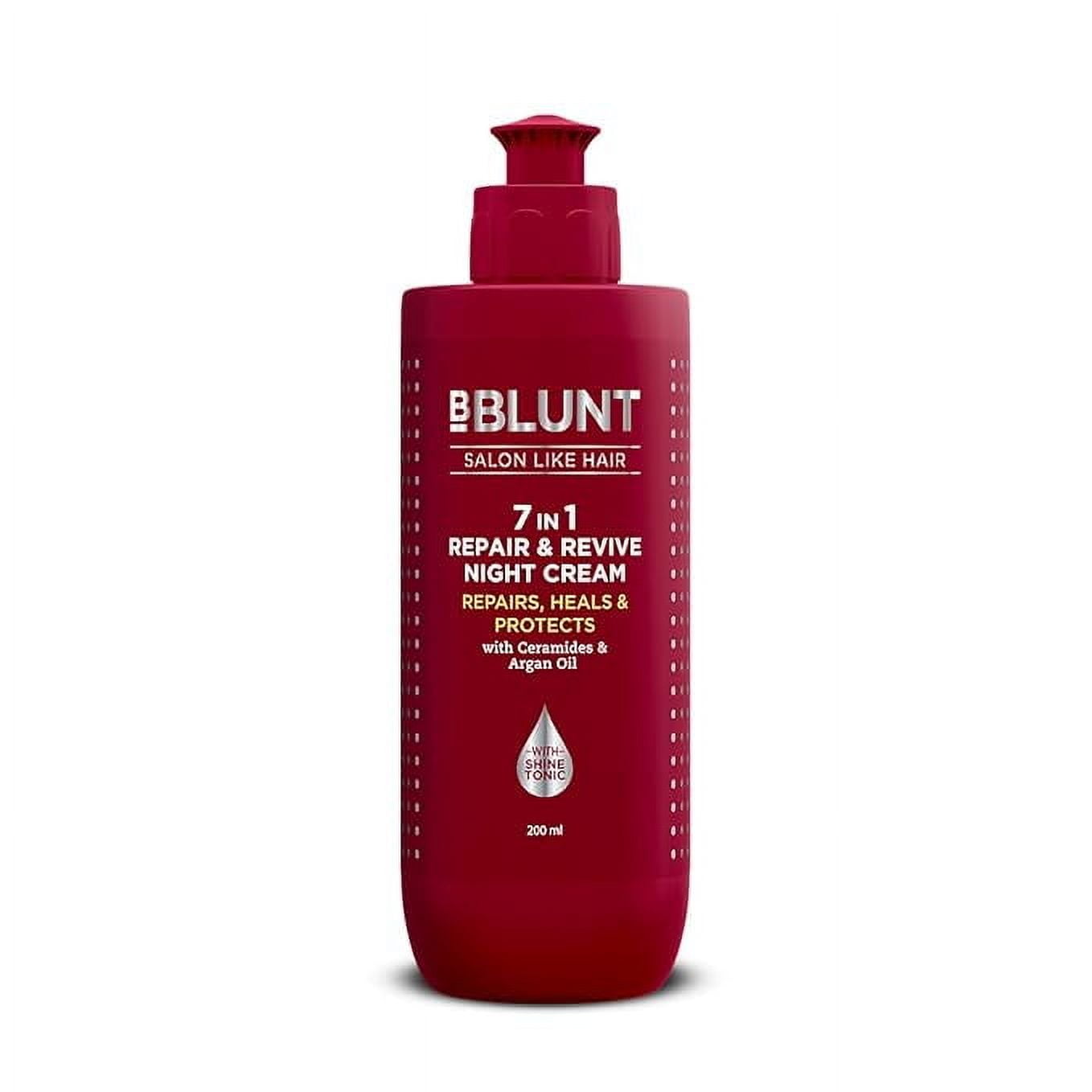 BBLUNT 7 in 1 Repair & Revive NightCream to Heal & Protect Hair Overnight - 200ml|Addresse