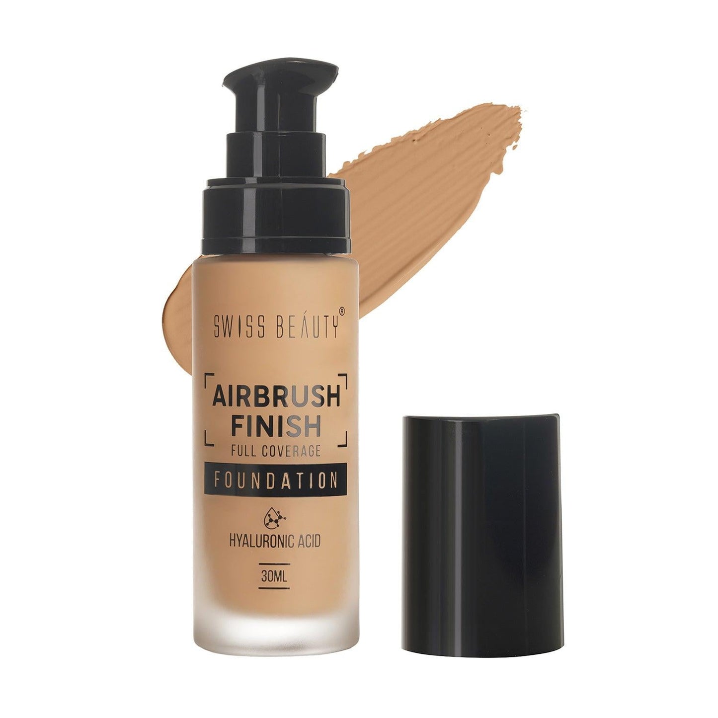SWISS BEAUTY Airbrush Finish Lightweight Foundation | Full Coverage Blendable Foundation F