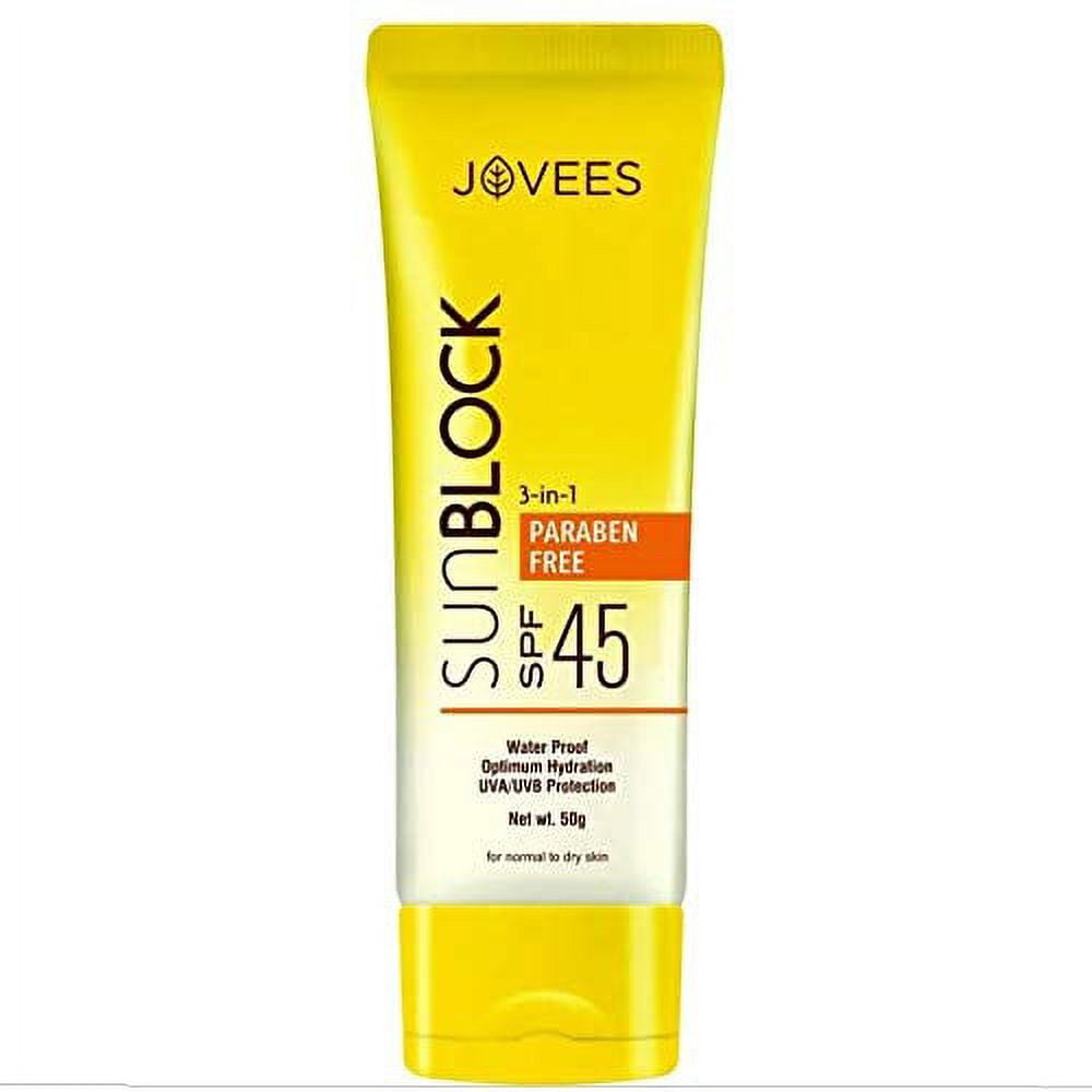 Jovees Anjeer & Carrot Sunblock with SPF 45 - 100 grams