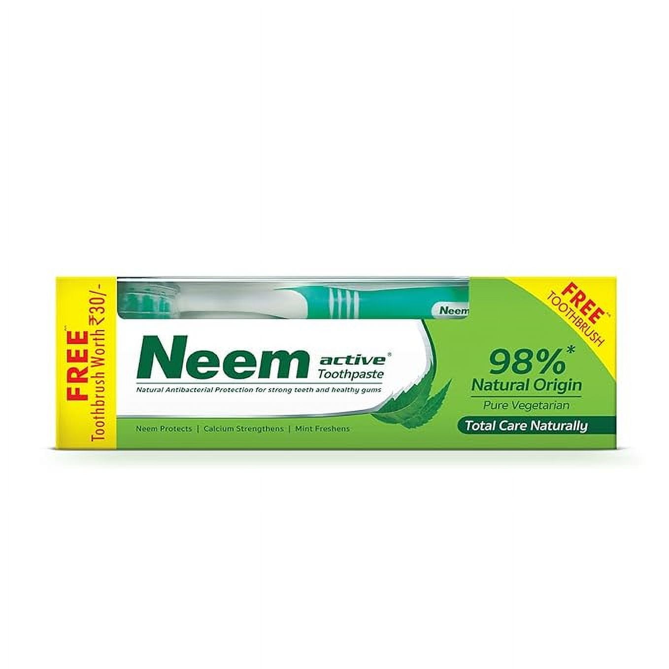 NEEM ACTIVE Toothpaste 200Gm | Enriched With The Power Of Neem And Calcium |Antibacterial