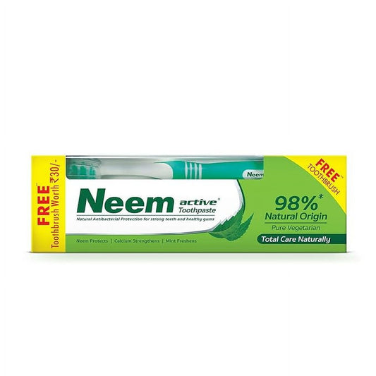 NEEM ACTIVE Toothpaste 200Gm | Enriched With The Power Of Neem And Calcium |Antibacterial