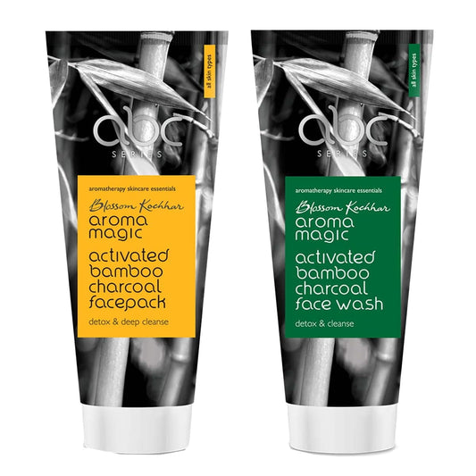 Aroma Magic Charocoal FaceWash 100 Ml & FacePack 100 Ml Combo