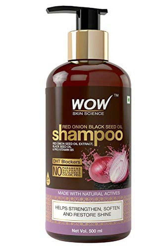 WOW Red Onion Black Seed Oil Shampoo - 500ml