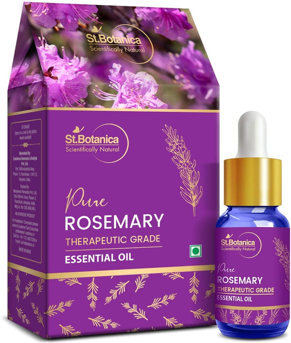 St.Botanica Pure Rosemary Essential Oil, 15ml