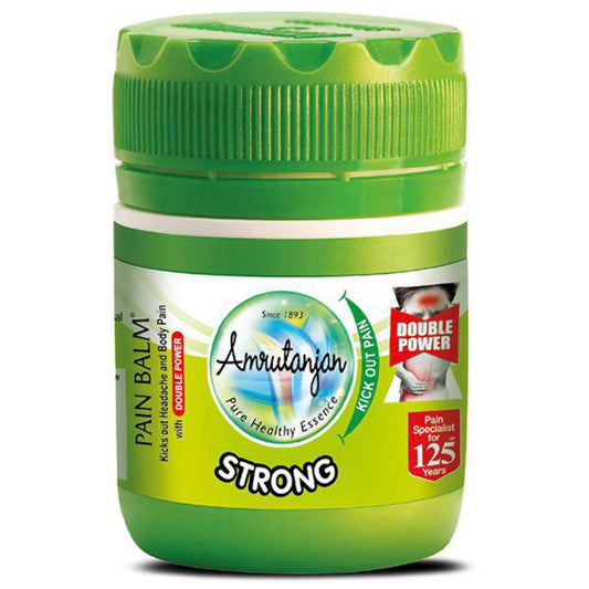 Amrutanjan Strong Pain Relief Rub (Balm) Green - 50ml