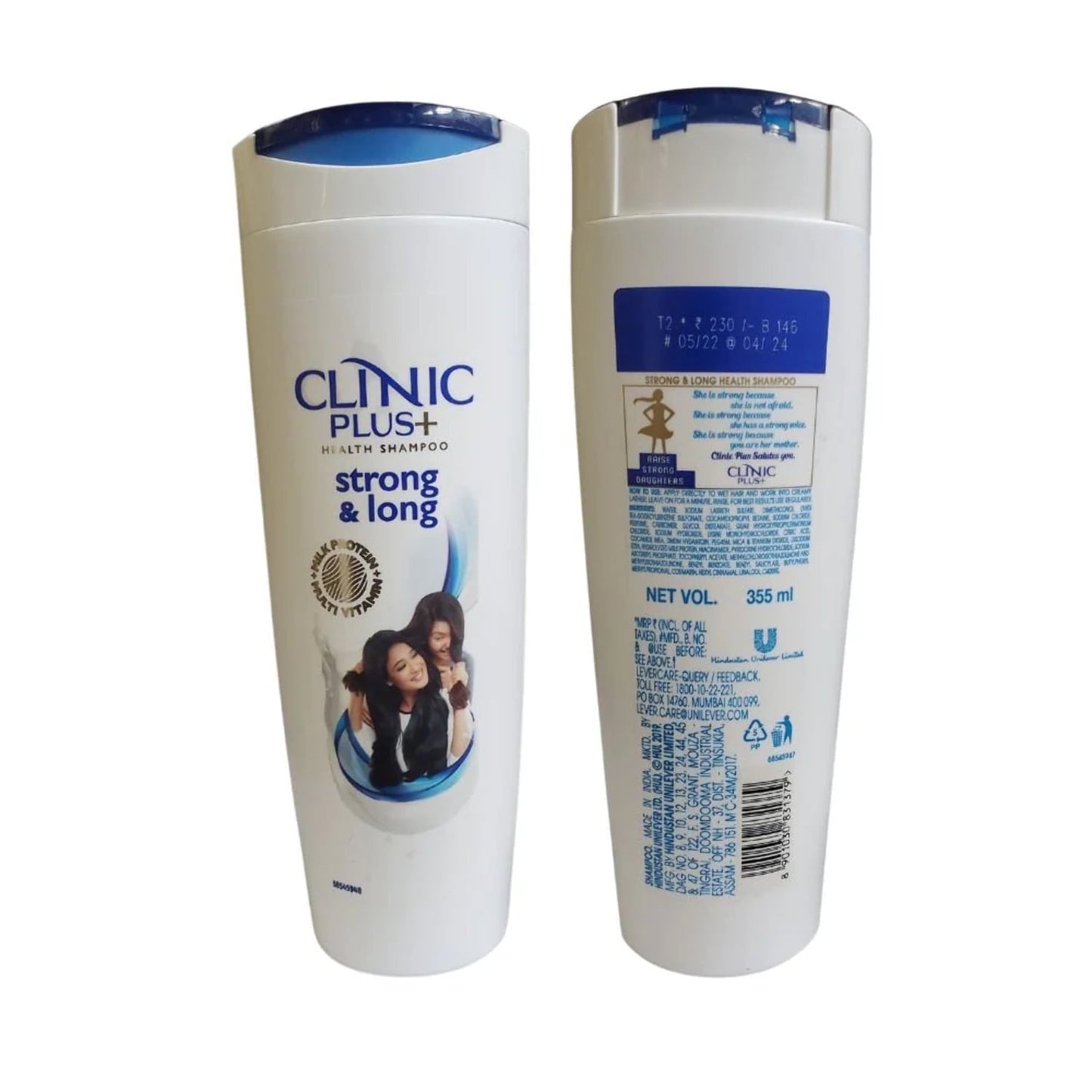 Clinic Plus Strong and Long Health Shampoo 355ml (Pack of 2)
