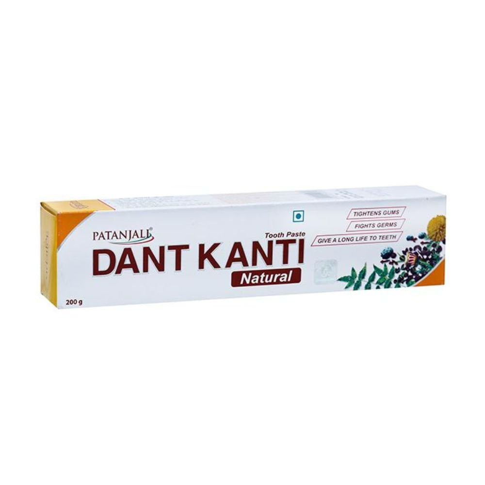 Patanjali Dant Kanti Tooth Paste Natural Ayurvedic 200g