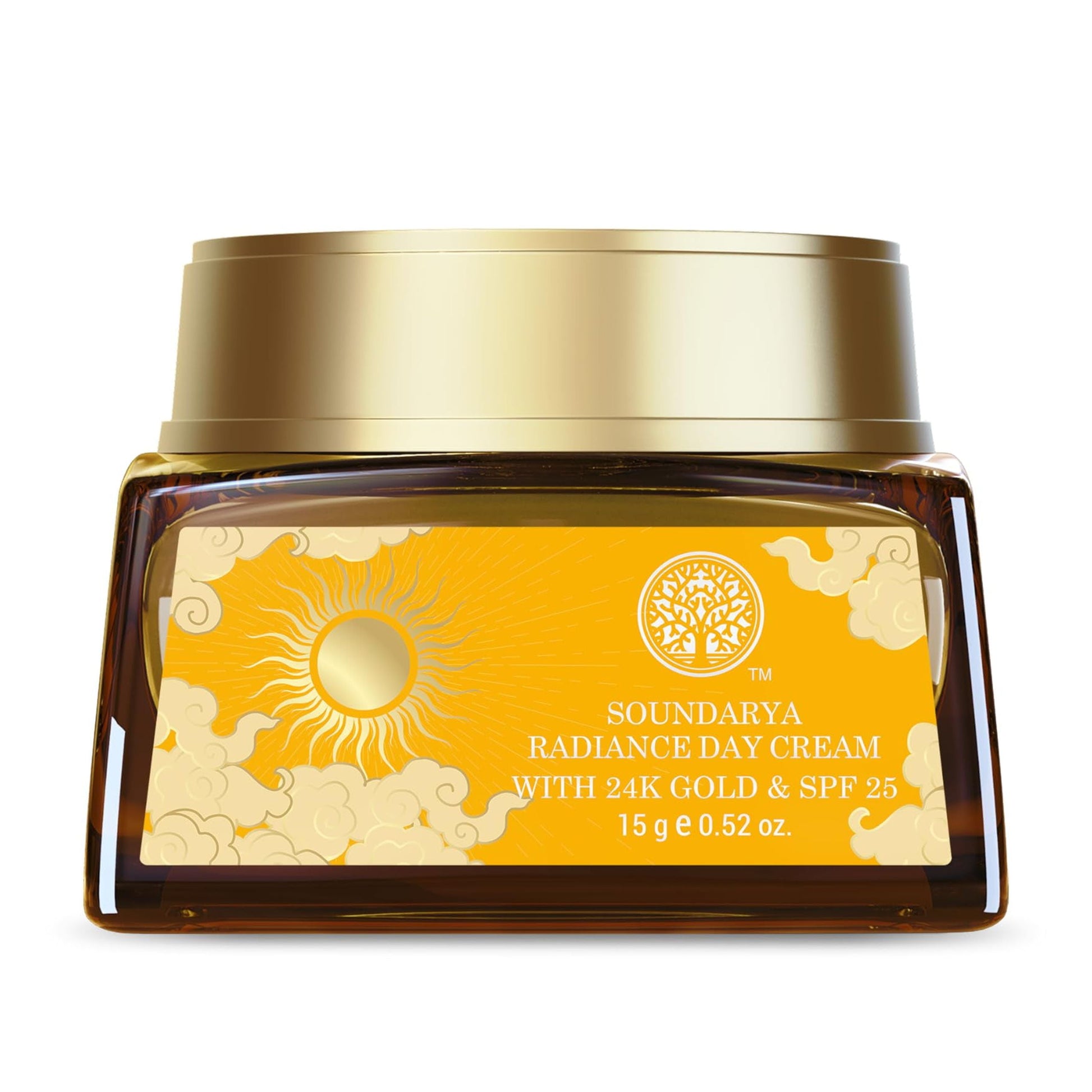 Forest Essentials Travel Size Soundarya Radiance Cream With 24K Gold & Spf 25 | Anti-Aging