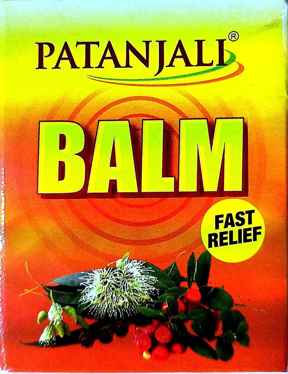 4 X Patanjali Balm 25g