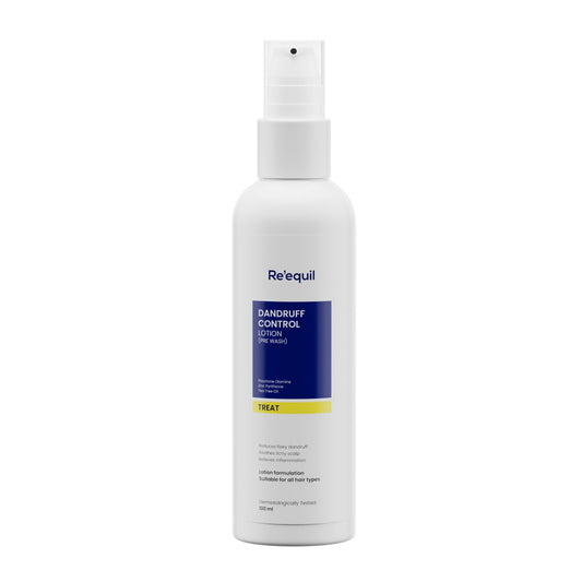Pre Wash Anti-Recurrence Dandruff Lotion for Severe Dandruff - 100ml | Re'equil