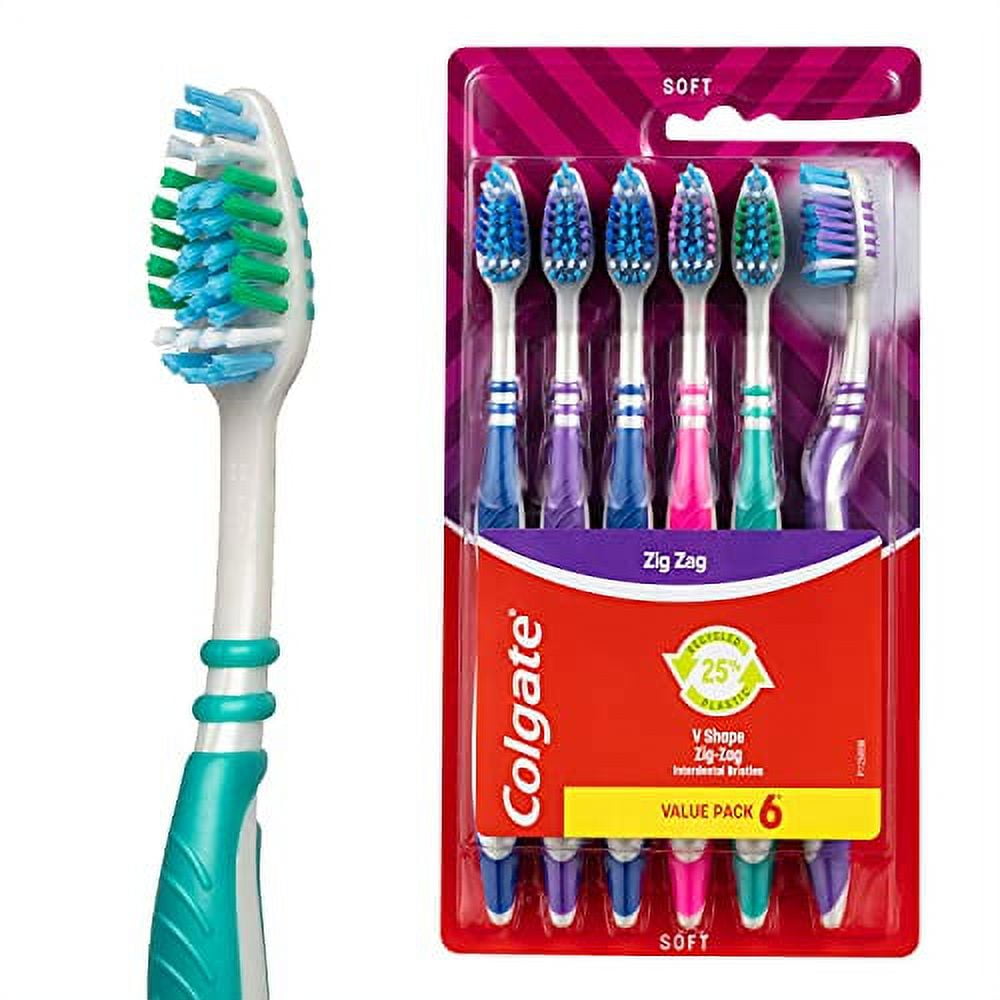 Colgate Toothbrush Zig Zag Soft 6pk