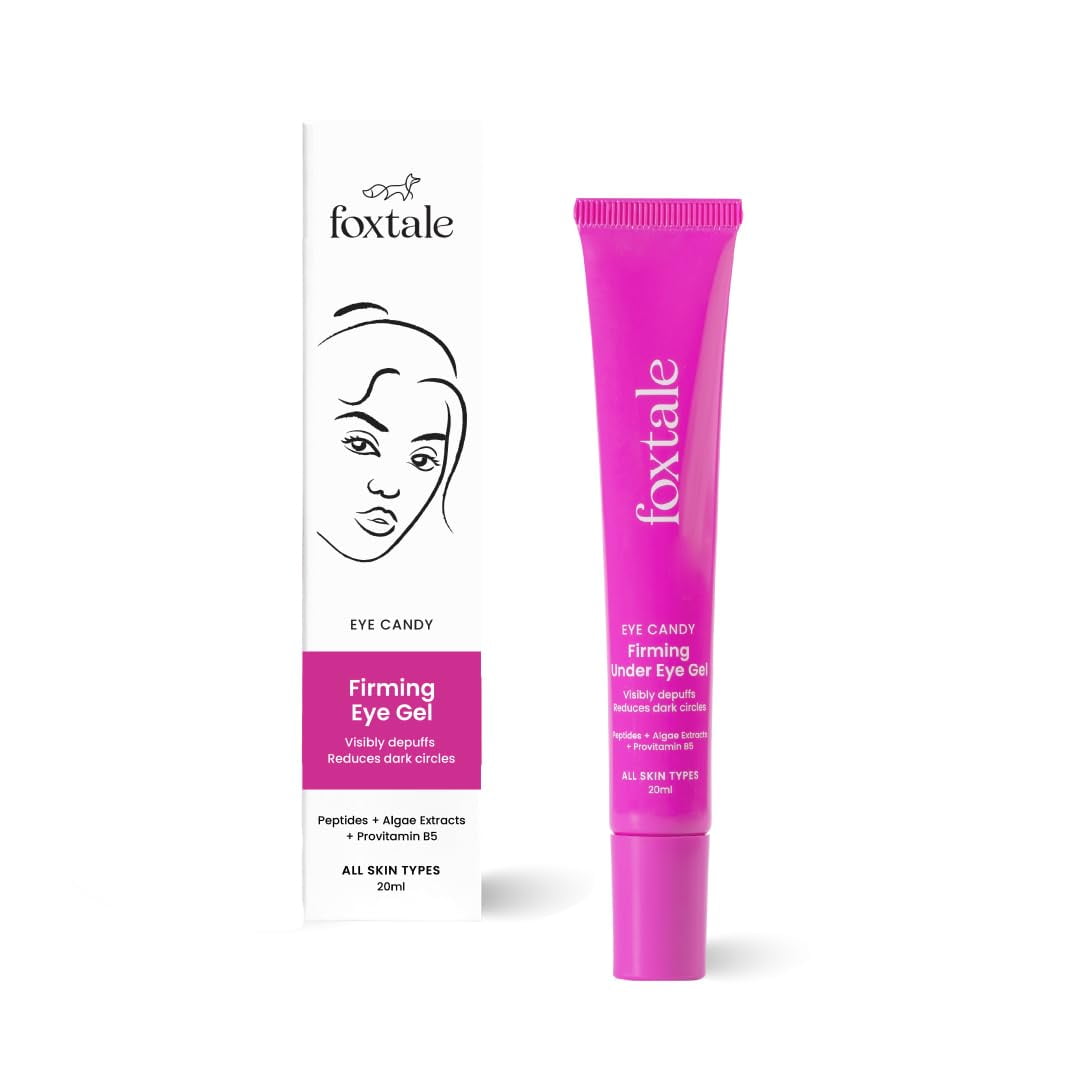Foxtale Eye Candy Firming Eye Gel with a combination of peptides, algae extracts and vitam