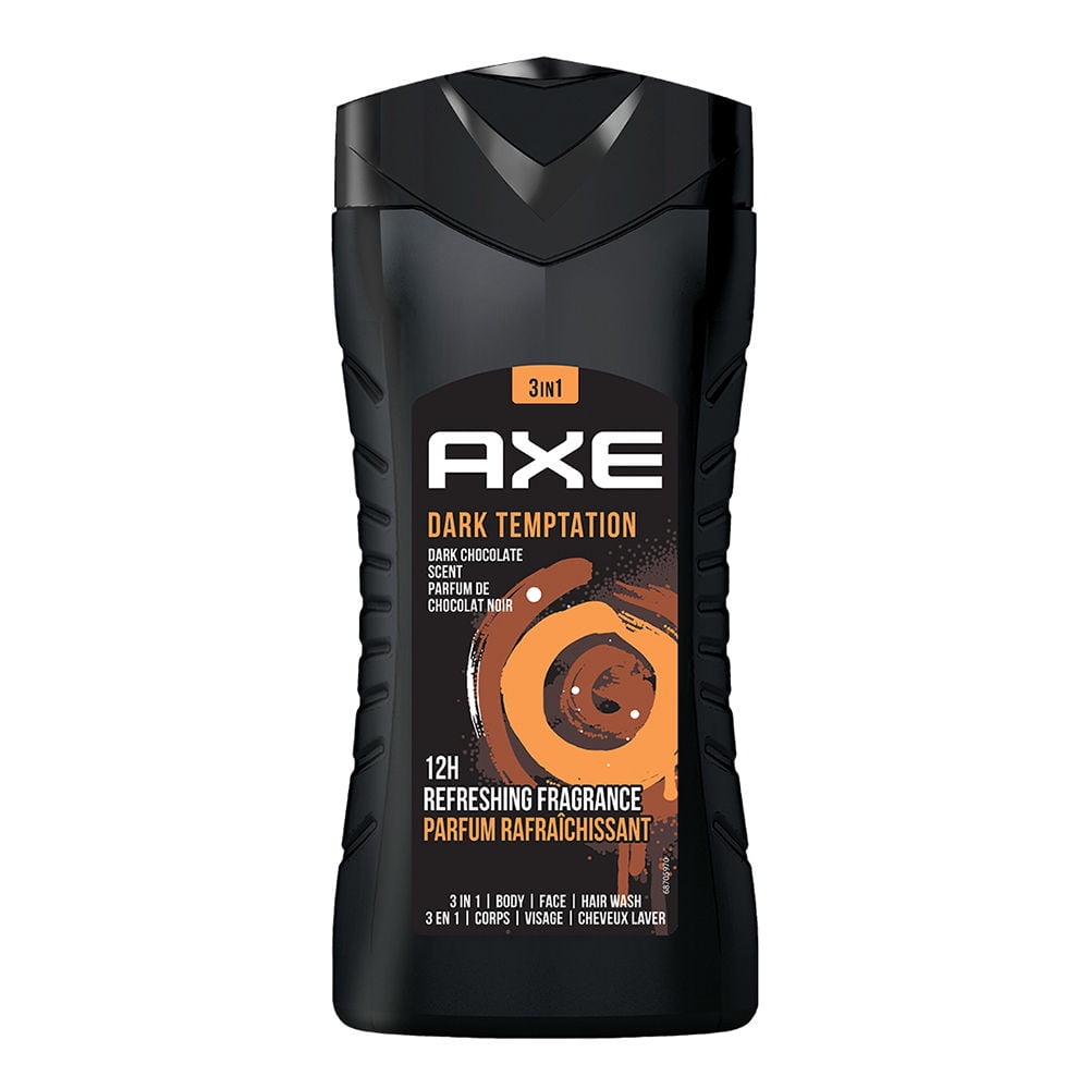 Axe Dark Temptation 3 In 1 Body, Face & Hair Wash For Men 250ml