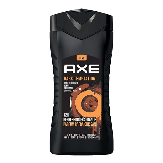 Axe Dark Temptation 3 In 1 Body, Face & Hair Wash For Men 250ml