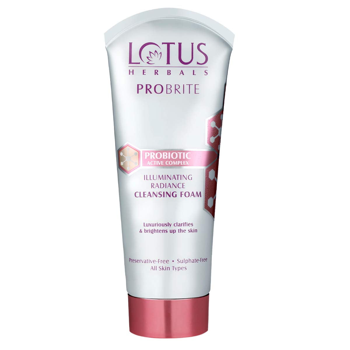 Lotus Herbals Probrite Illuminating Radiance Cleansing Foam 100 g