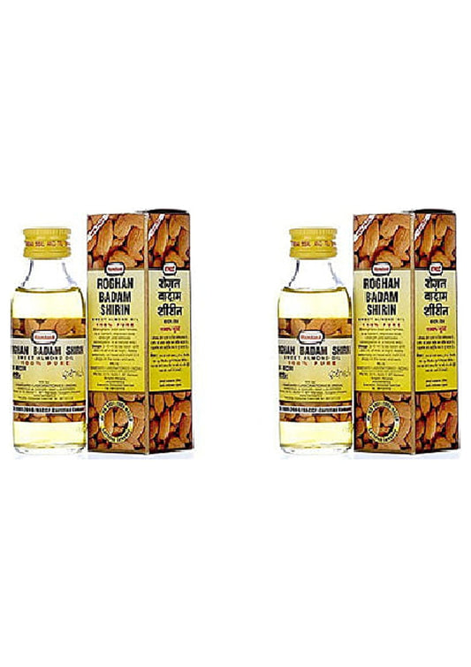 Pack Of 2 - Patanjali Rogan Badam Sweet Almond Oil - 150 Ml (5.07 Oz)