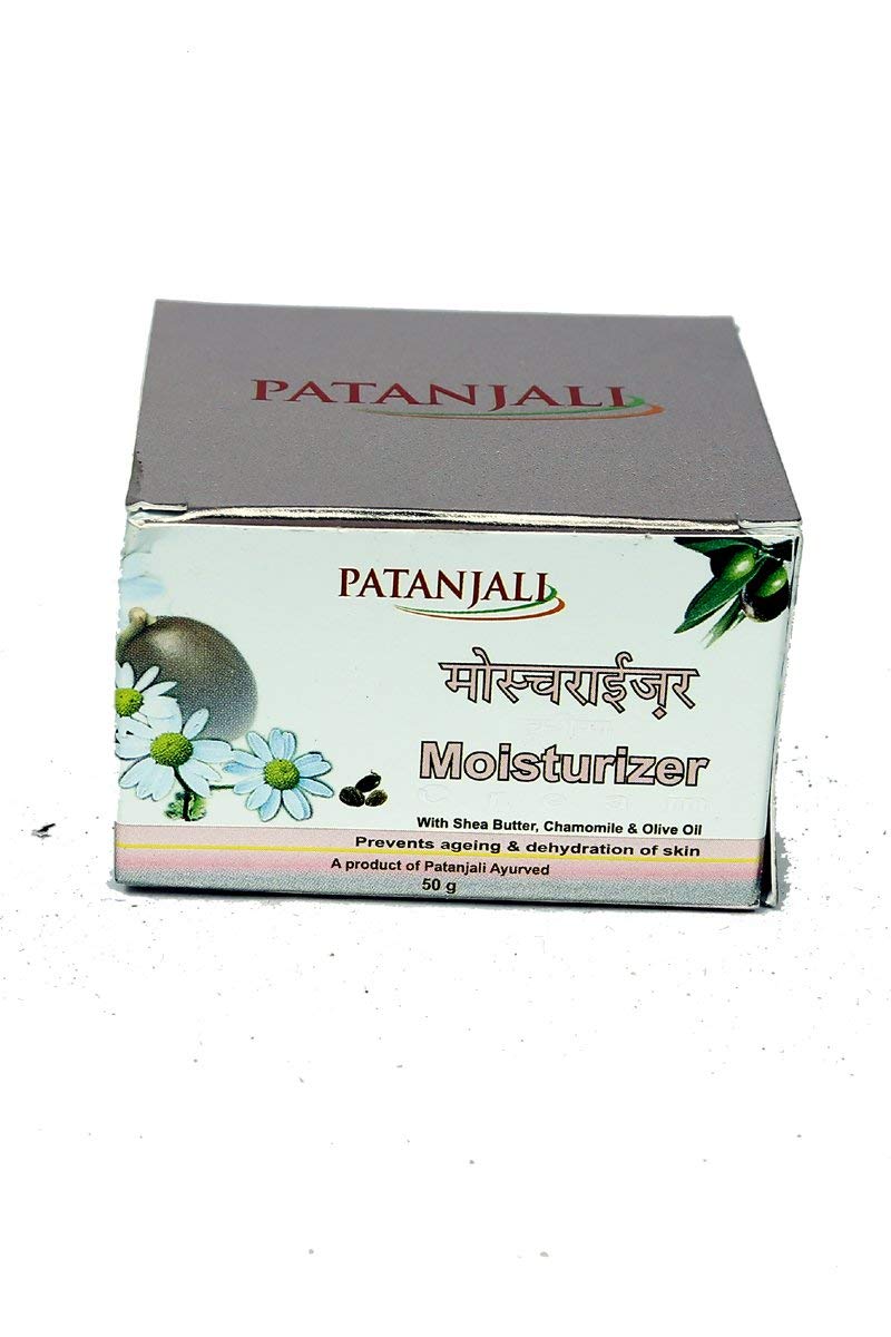 Patanjali Moisturizer Cream, 50g (Pack of 2)