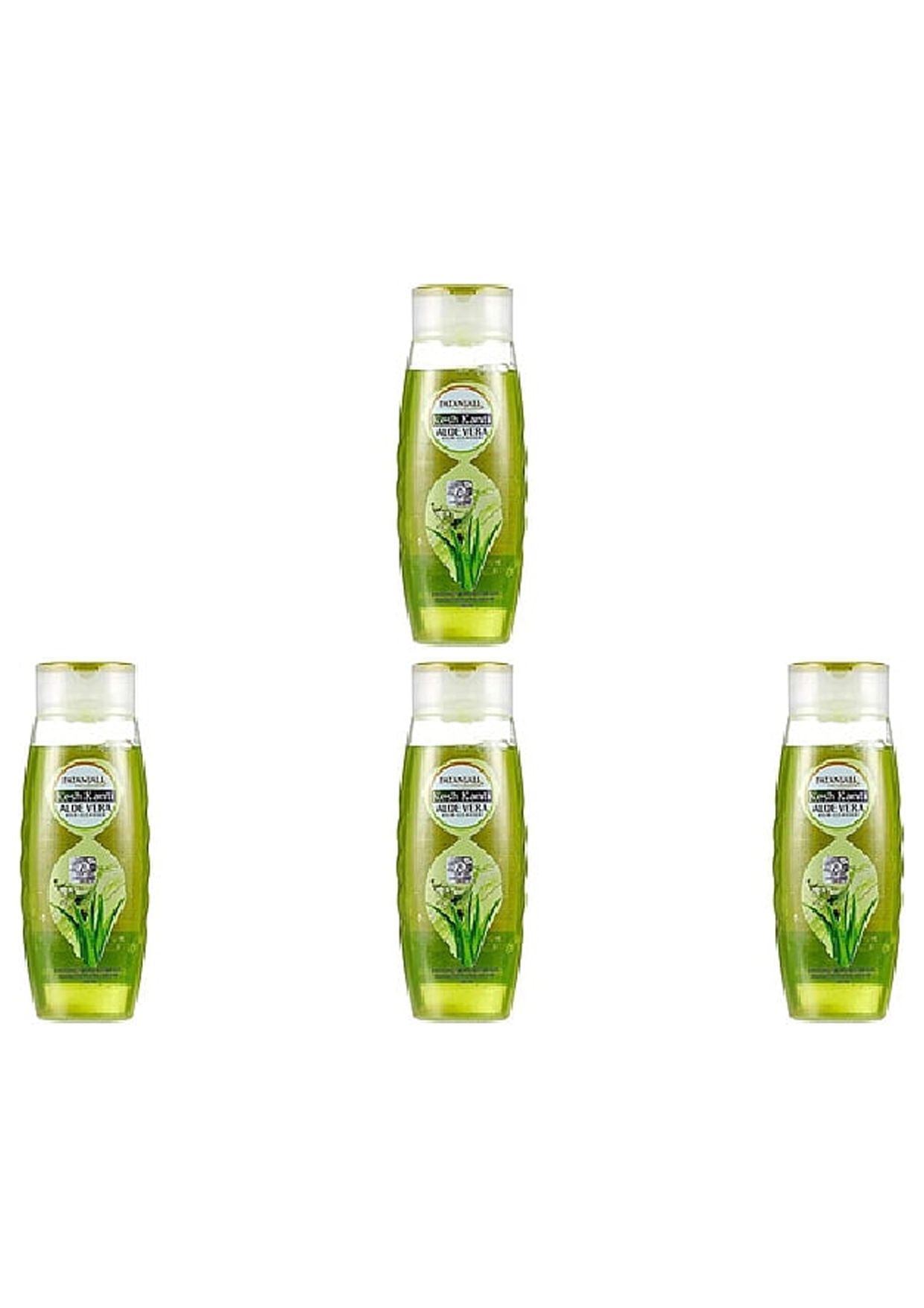 Pack Of 4 - Patanjali Aloevera Hair Cleanser Shampoo - 200 Ml (6.76 Oz)