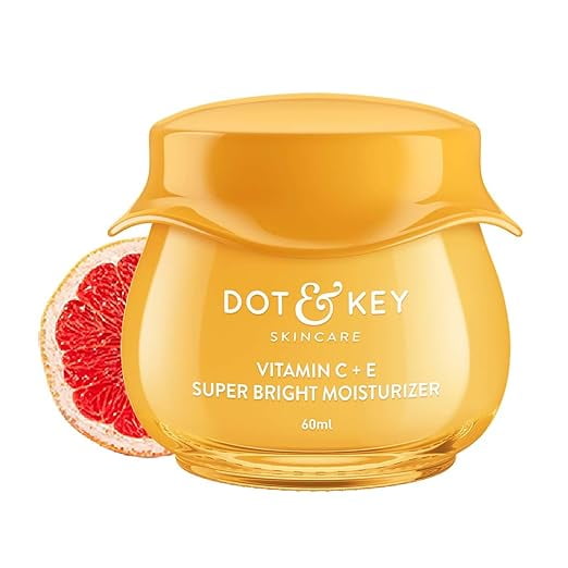 Dot & Key Vitamin C + E Super Bright Face Moisturizer For Glowing Skin, Fades Dark Spots |