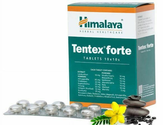 10X100 Himalaya TENTEX FORTE 1000 Tablets Herbal | Free Shipping Fast Delivery