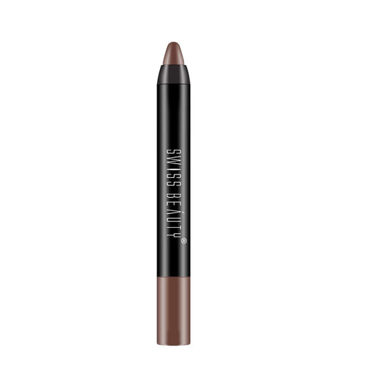 Swiss Beauty 12 Hrs. Stay Matte Lip Crayon, Coffee, 3gm Each (Pack of 2)
