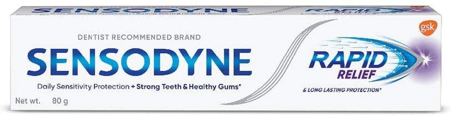 Sensodyne Sensitive Toothpaste Rapid Relief - 80 gm