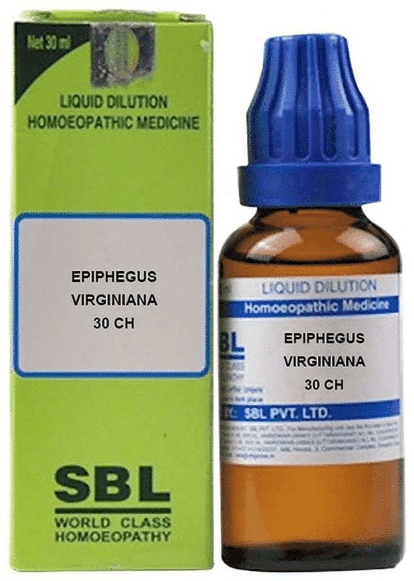 SBL Epiphegus Virginiana Dilution 30 CH 30ml