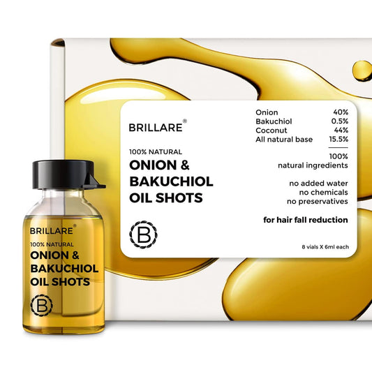 Brillare Tea Tree HairOil, Salicylic Acid & Coconut HairOil Shots, 48 ml