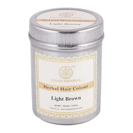 Khadi Natural Ayurvedic Herbal Hair Color Light Brown (150 g)