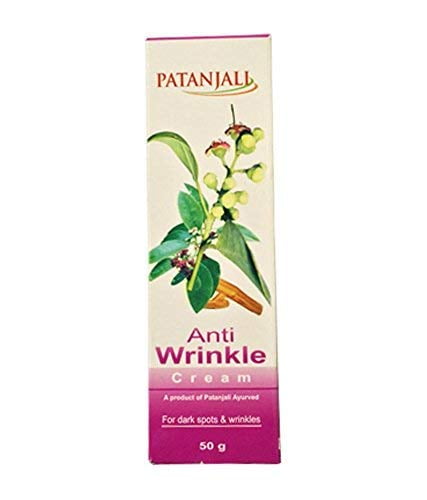 Patanjali Anti Wrinkle Cream Eradicating Undesirable Fine Lines (50 g)