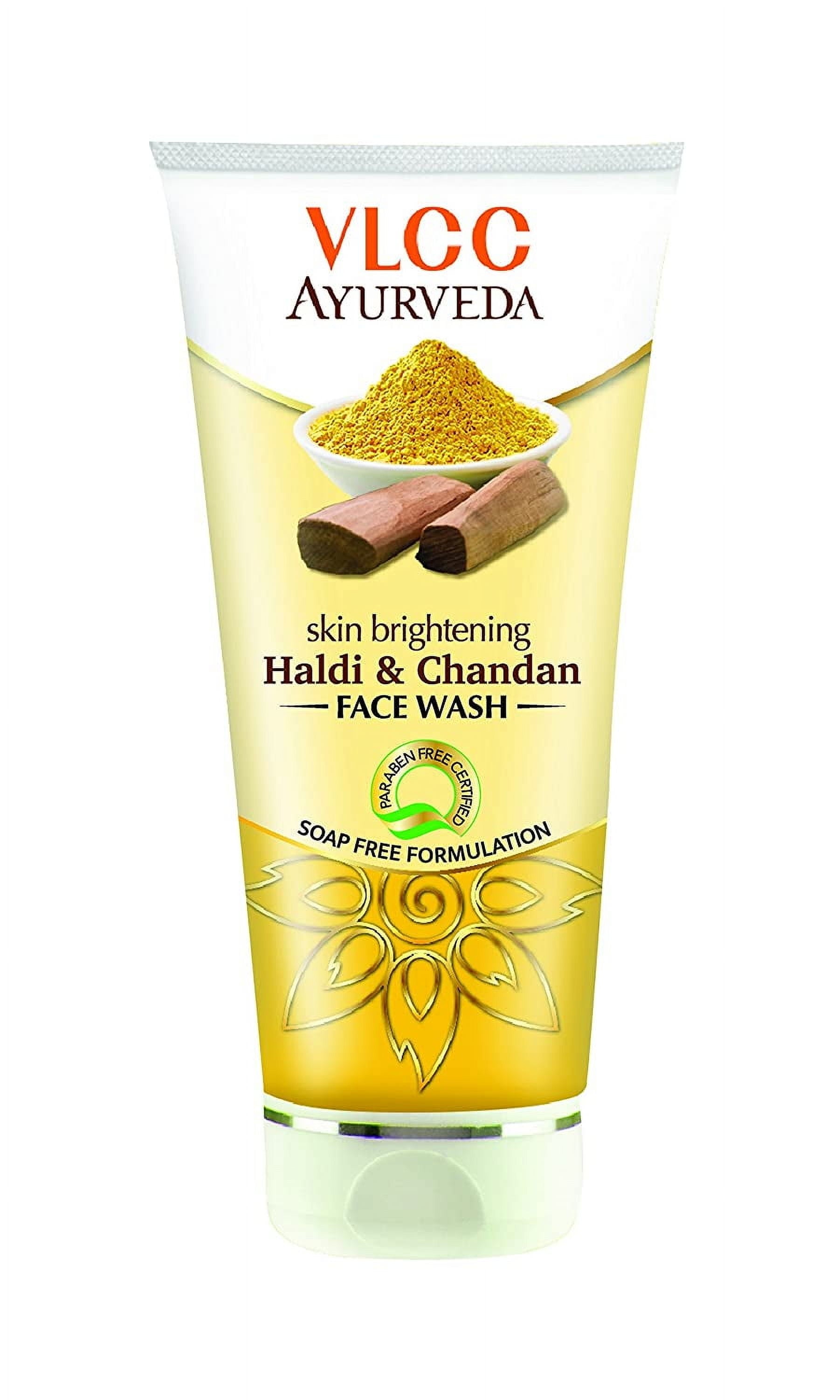 VLCC Ayurveda Skin Brightening Haldi and Chandan FaceWash - 100 ml