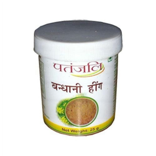 5 x Patanjali Bandhani Hing, 25 gm (125 GMS)