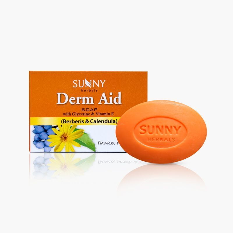 Sunny Derm Aid Soap (75g) pack of 2