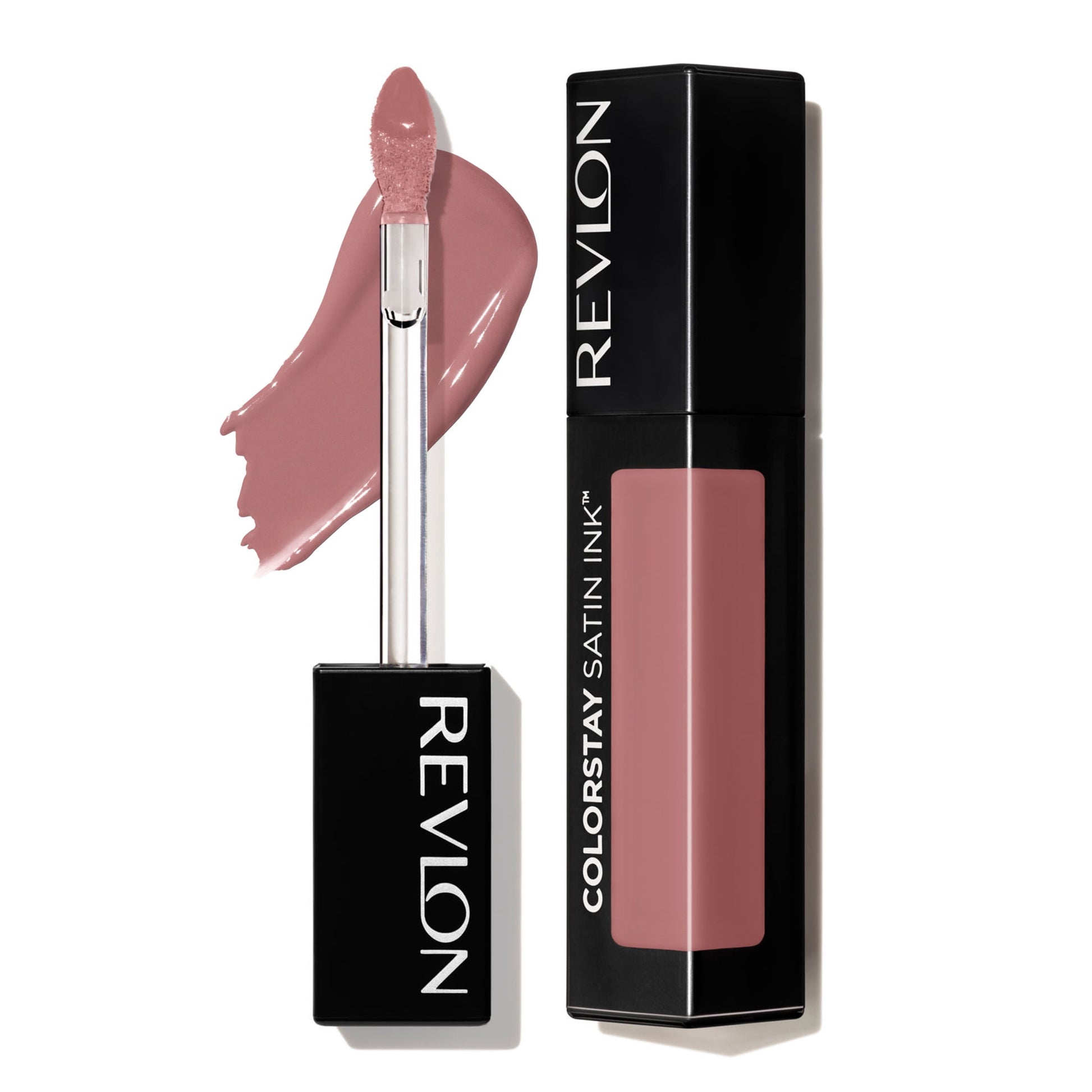 Revlon ColorStay Satin Ink Long Lasting Lipstick with Vitamin E, Partner In Crime, 0.17 fl