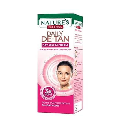 NATURE'S ESSENCE Daily De-Tan Day Serum Cream, 50 g