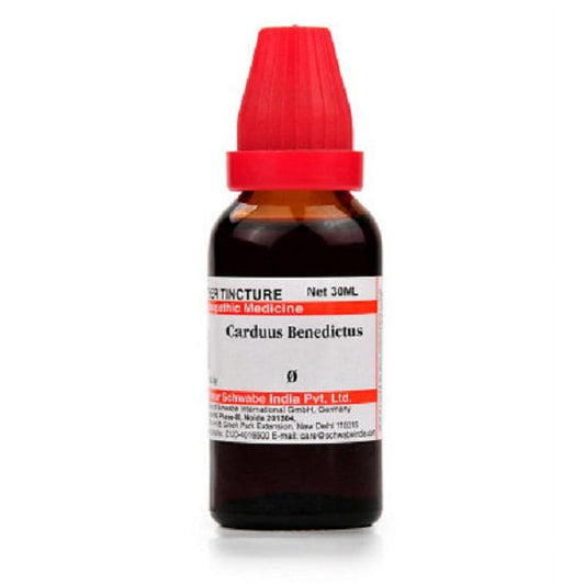 Dr Willmar Schwabe India Carduus Benedictus Mother Tincture 1X (Q) (30ml)
