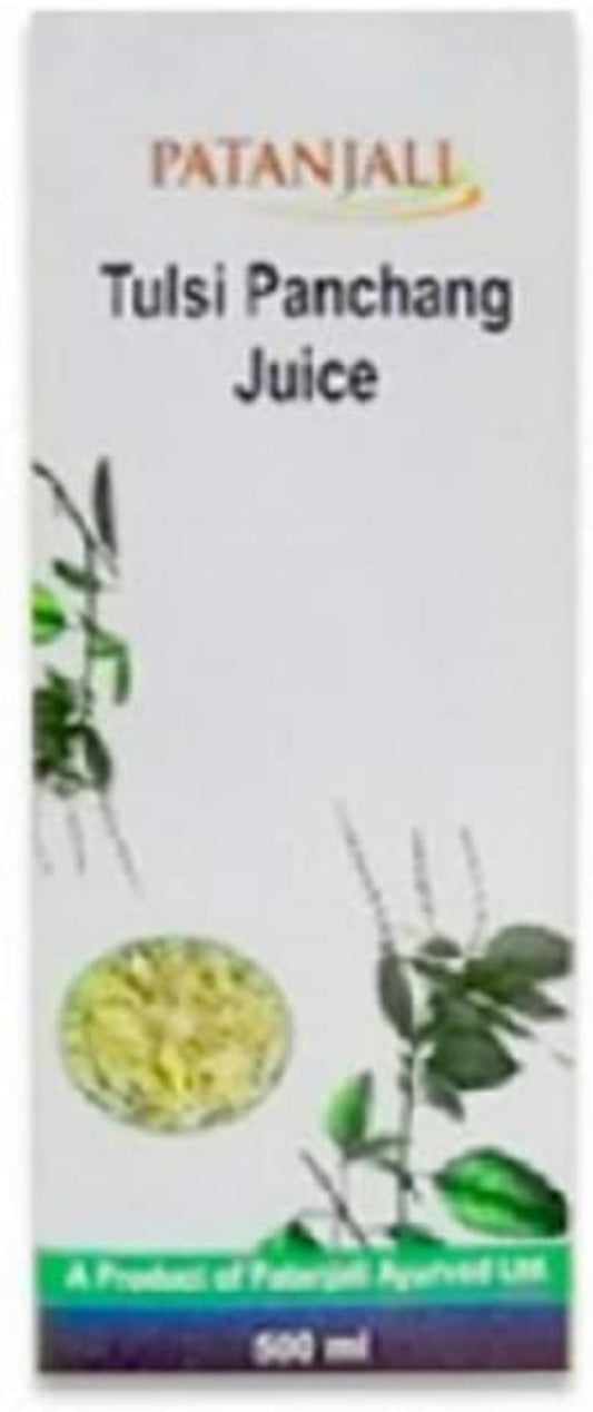 Patanjali Tulsi Panchang Juice 500 ml, Helpful In Normal Fever Empowers Body Immune System