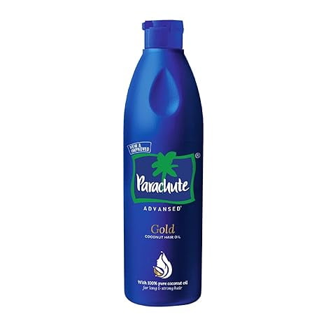 Parachute Advansed Gold Coconut HairOil,Vitamin E for Long,Strong & Gorgeous Hair, 400 ml