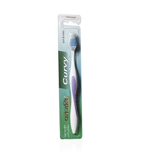 Patanjali Toothbrush - Curvy Soft Bristles, 1 Piece Pack