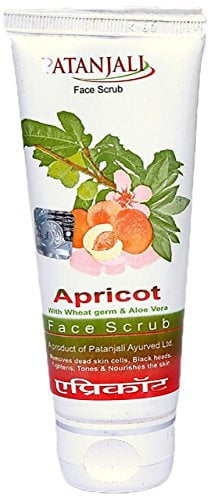 Patanjali Apricot Face Scrub, 60g (Pack of 2)