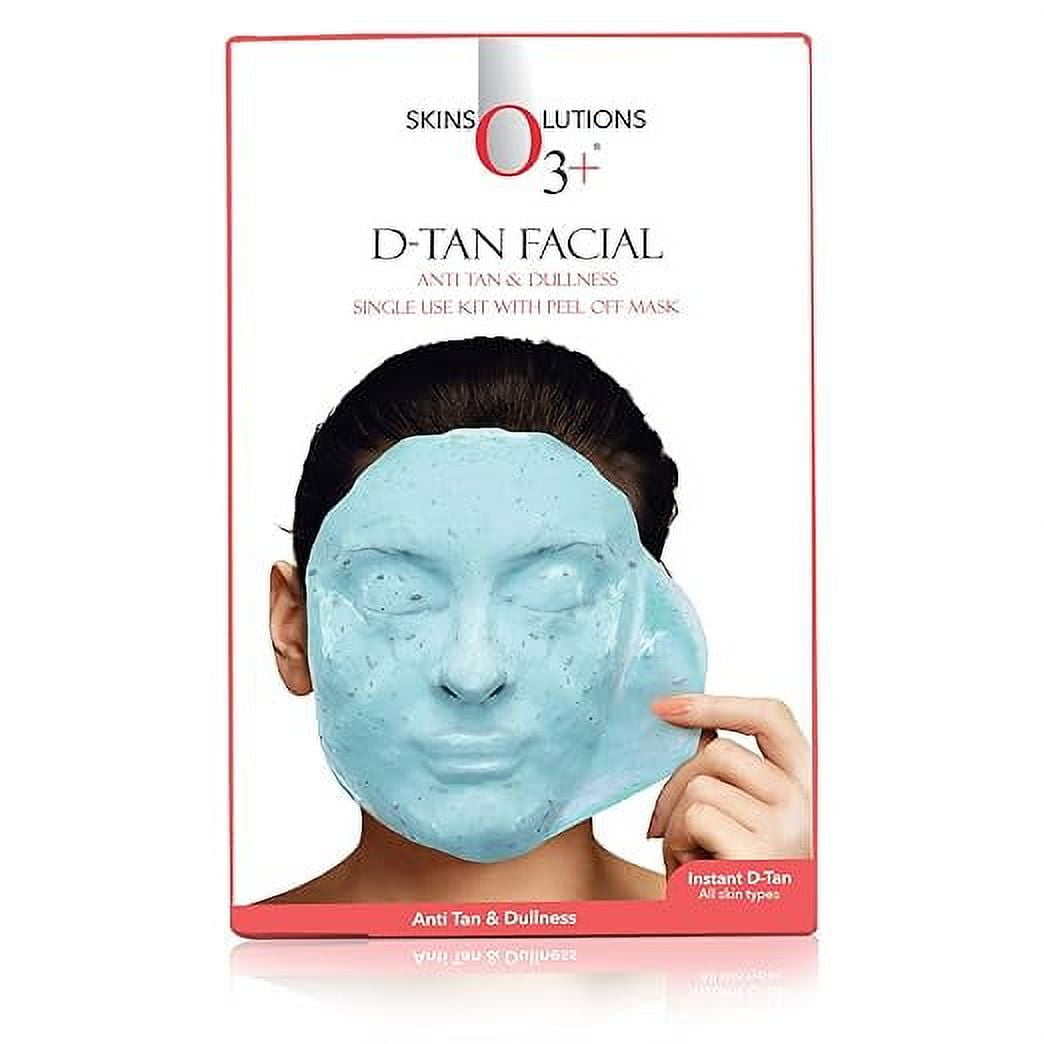 O3+ D-TAN Facial Kit for TAN Removal & Skin lightening 45g | Detan Facial Kit for TAN Remo