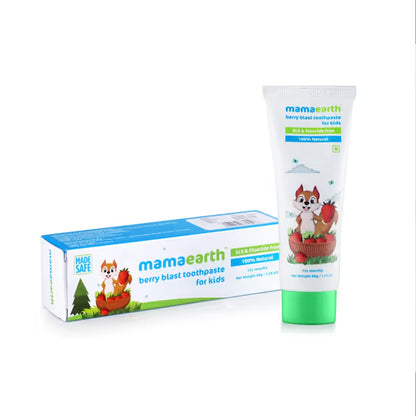 Mamaearth Natural Berry Blast Kids Toothpaste: 50 g