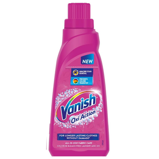 Vanish 800 Ml, All In One Stain Remover | Removes Tough Stains & Brightens Colours | Deter
