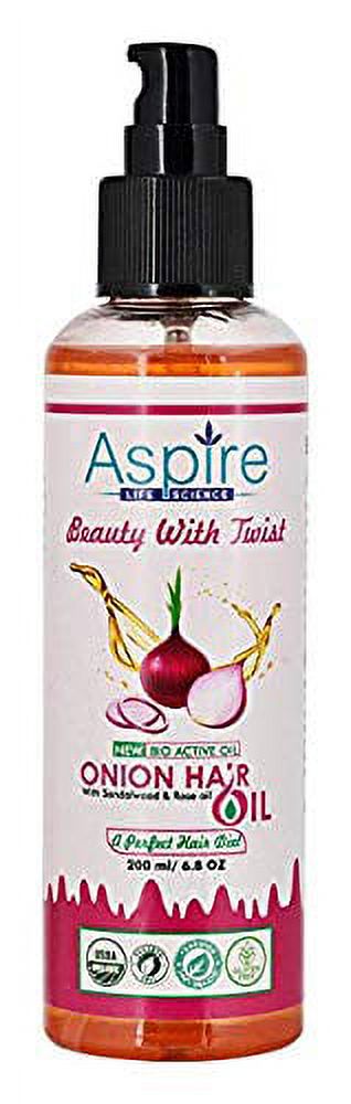 Aspiro Hair Diet Onion Hair Fall Treatment HairOil (200 ml/6.8 OZ)
