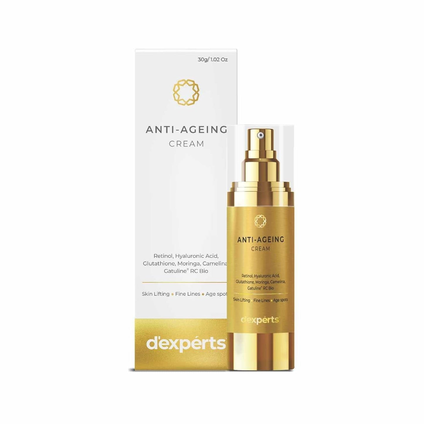 Brinton D'Experts Anti-Aging Cream With Retinol, Hyaluronic Acid, Moringa | Reduce Wrinkle